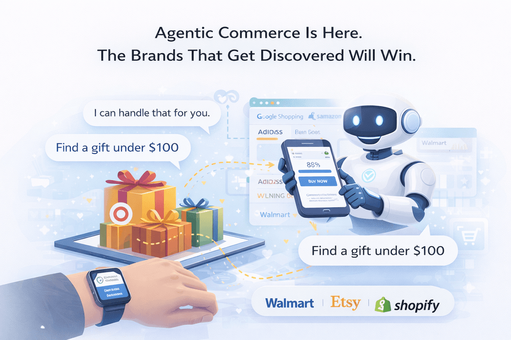 Agentic Commerce Is Here. The Brands That Get Discovered Will Win